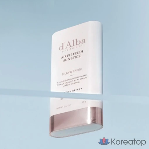 Солнцезащитный стик d'Alba Air Fit Fresh Sun Stick SPF50+ PA++++, 19 г, 1 шт.