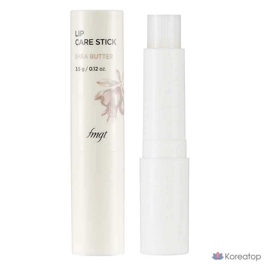 Бальзам для губ The Face Shop Lip Care Stick, оттенок 01 Shea Butter, 3.5 г, 1 шт.