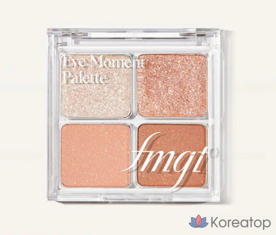 Тени для век FMGT Eye Moment Shadow Palette, оттенок 04 Natural Glow, 1 шт.