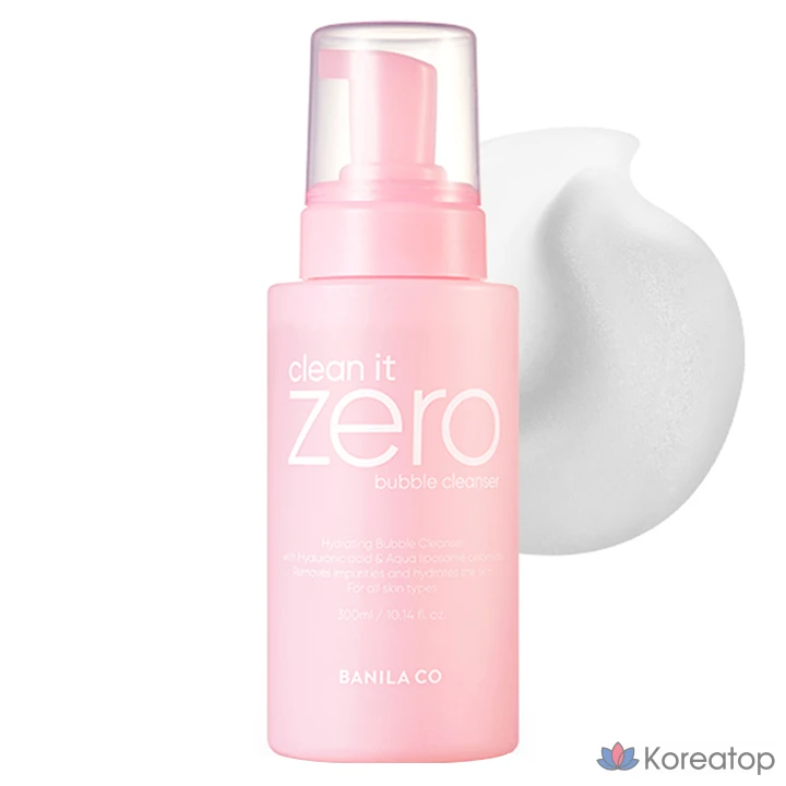 Очищающая пенка BANILA CO Clean It Zero Bubble Cleanser, 300 мл, 1 шт.