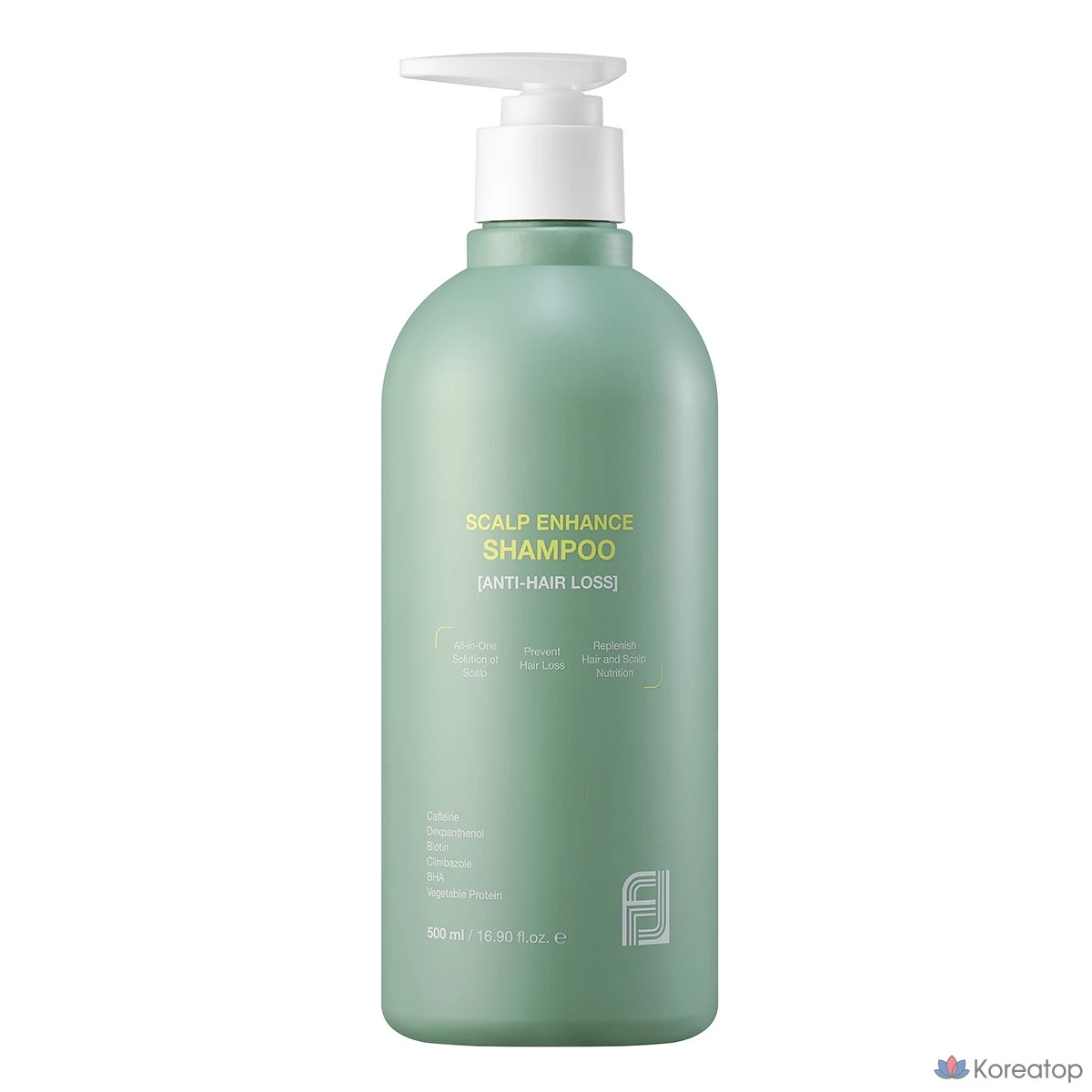 Шампунь Floland Scalp Enhance для ослабления симптомов выпадения волос, 500 мл, 1 шт.