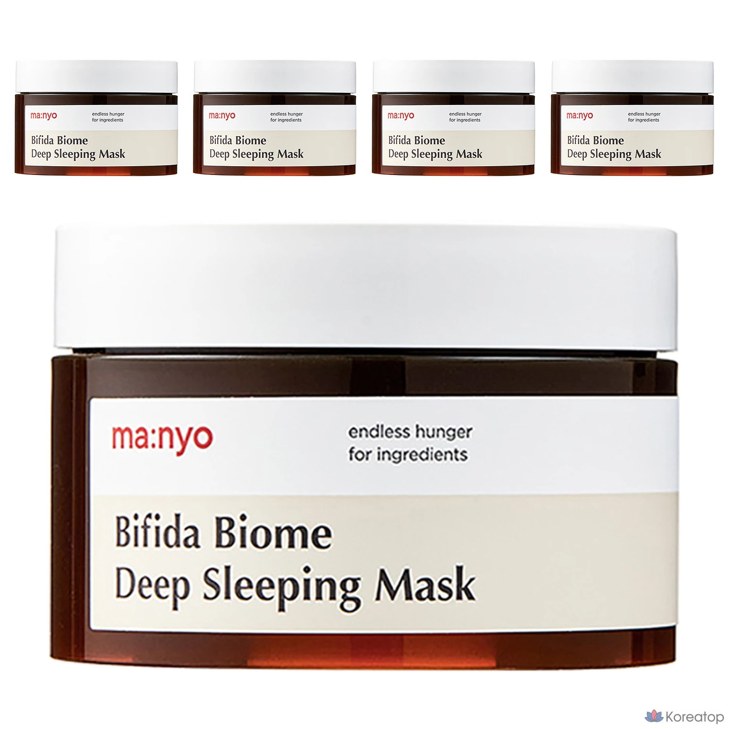 Сыворотка-маска для лица Manyo Bifida Biome Deep Sleeping Mask, 100 мл, 5 шт.