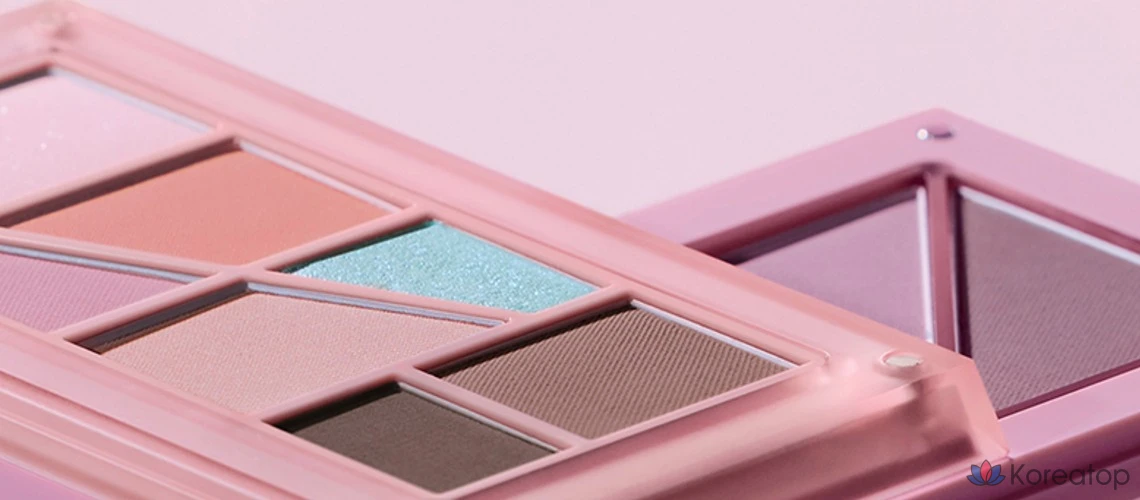 Палитра для век 3CE Layer It All Eye Palette, оттенок Pink Soda, 1 шт.