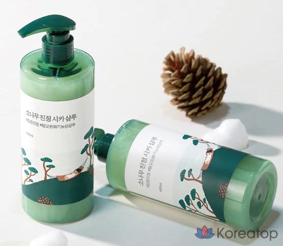 Шампунь Round Lab Pine Calming Cica Shampoo, 400 мл, 1 шт.