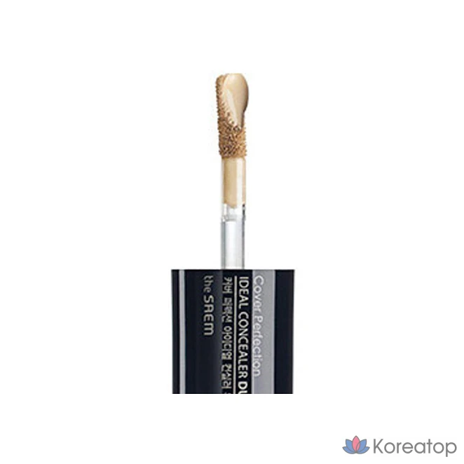 Консилер The Saem Cover Perfection Ideal Dual Concealer, оттенок 2 Rich Beige, 1 шт., фото 3