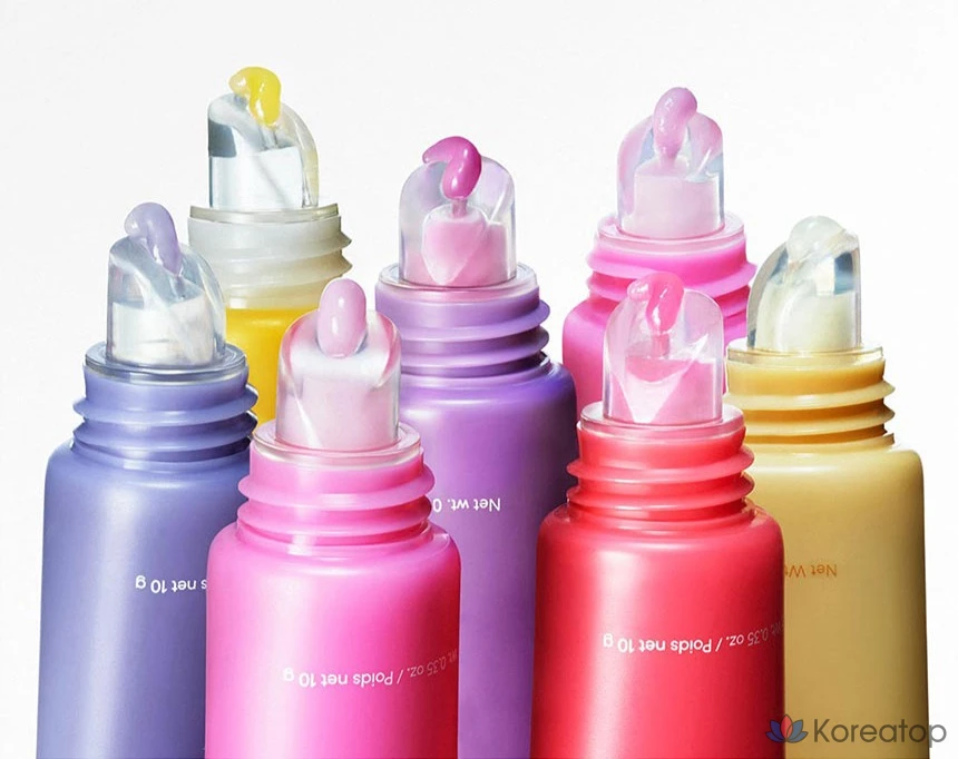 Бальзам для губ LANEIGE Lip Glowy Balm, оттенок Gummy Bear, 10 г, 1 шт., фото 4