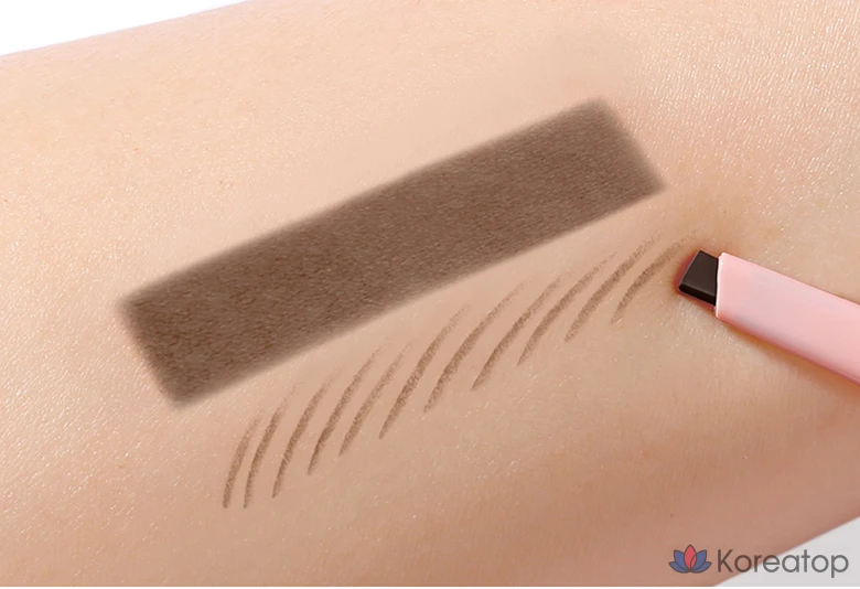Карандаш для бровей Bouquet garni Auto Pencil Slim Eyebrow, оттенок Natural Brown, 0.2 г, 1 шт., фото 3