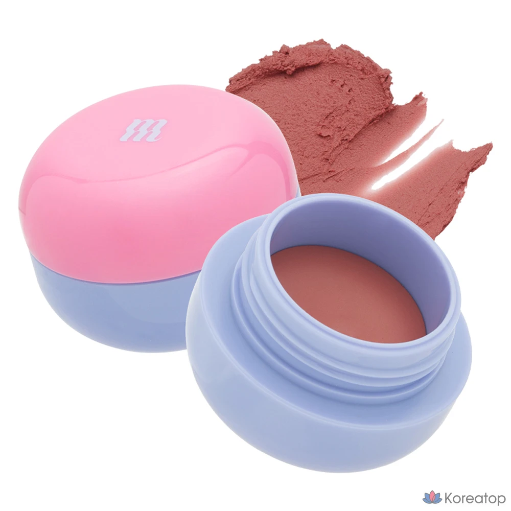 Тинт для губ MERZY Blurry Lip Mousse, оттенок BL1 Peach Burn, 6 г, 1 шт.