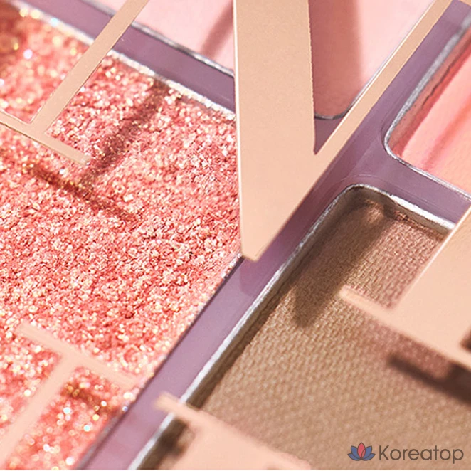 Палитра теней для век Bouquet garni Mood Blending Eyeshadow Palette, оттенок 02 Peach Dream, 6.9 г, 1 шт.
