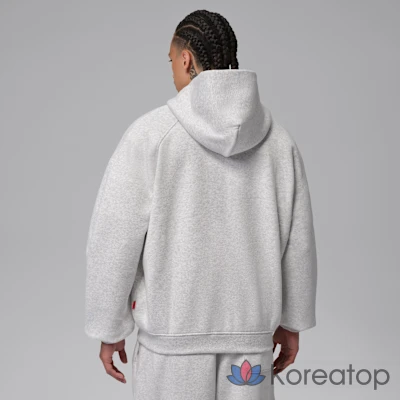 Свитшот на молнии мужской Jordan Brooklyn Oversized Fleece Full-Zip, фото 2