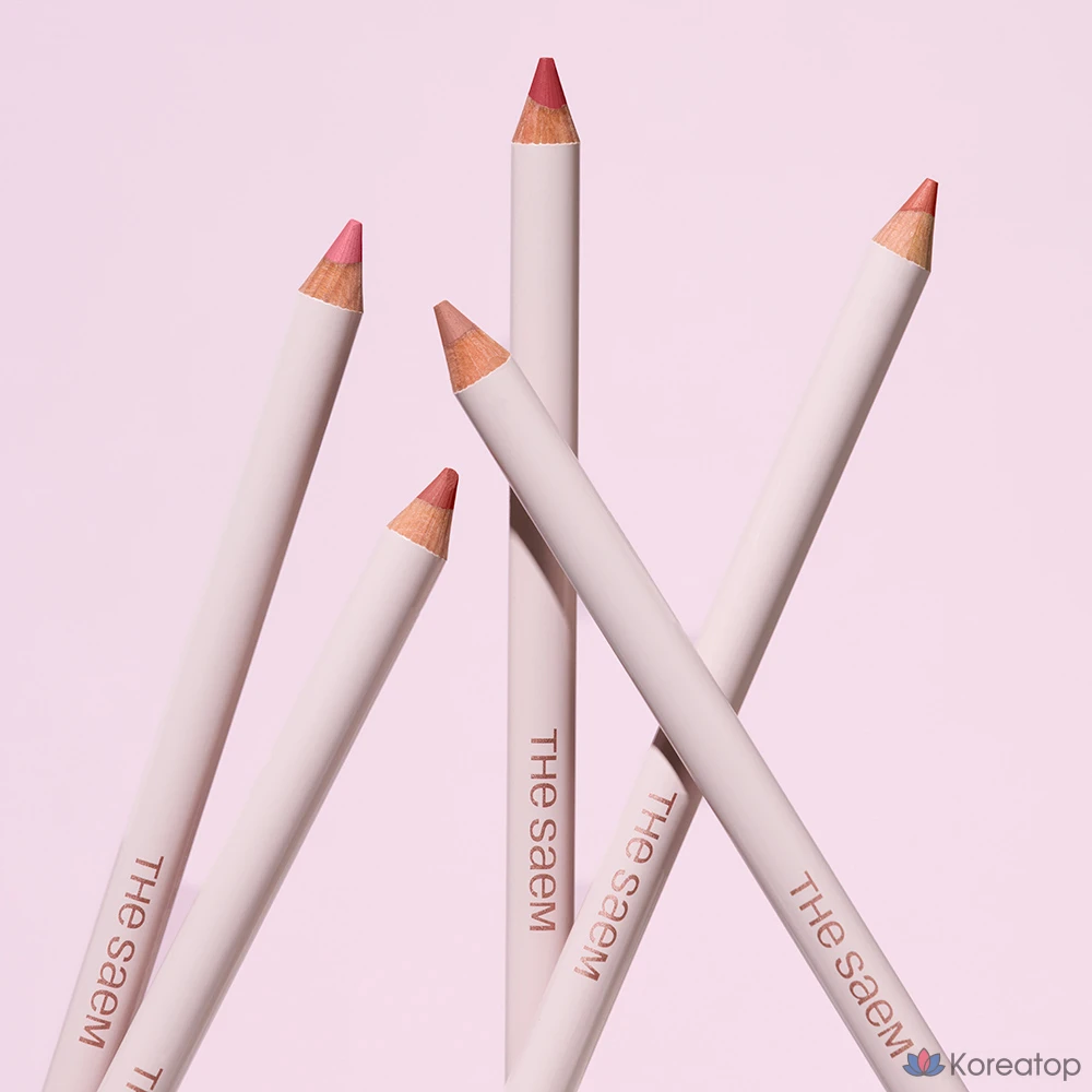 Карандаш для губ The Saem Cover Perfection Lip Pencil, оттенок 07 Close, 2 г, 1 шт., фото 5