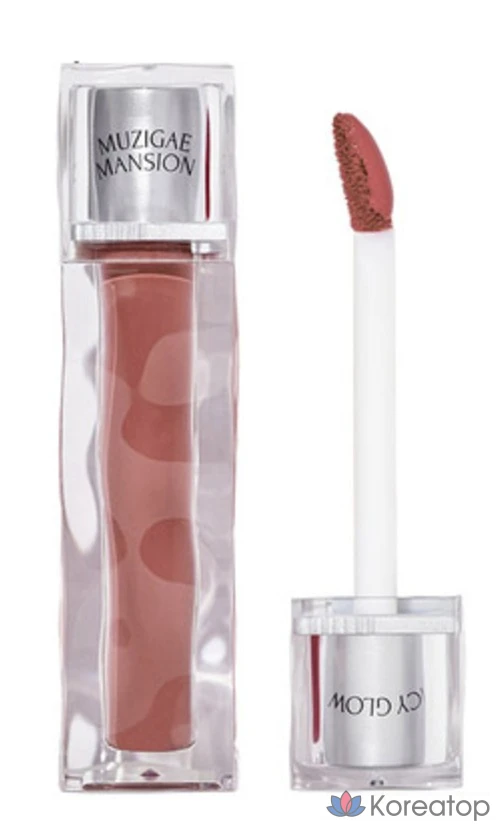 Блеск для губ Muzigae Mansion Icey Glow Lip Gloss, оттенок 02 Bloom, 1 шт., фото 4