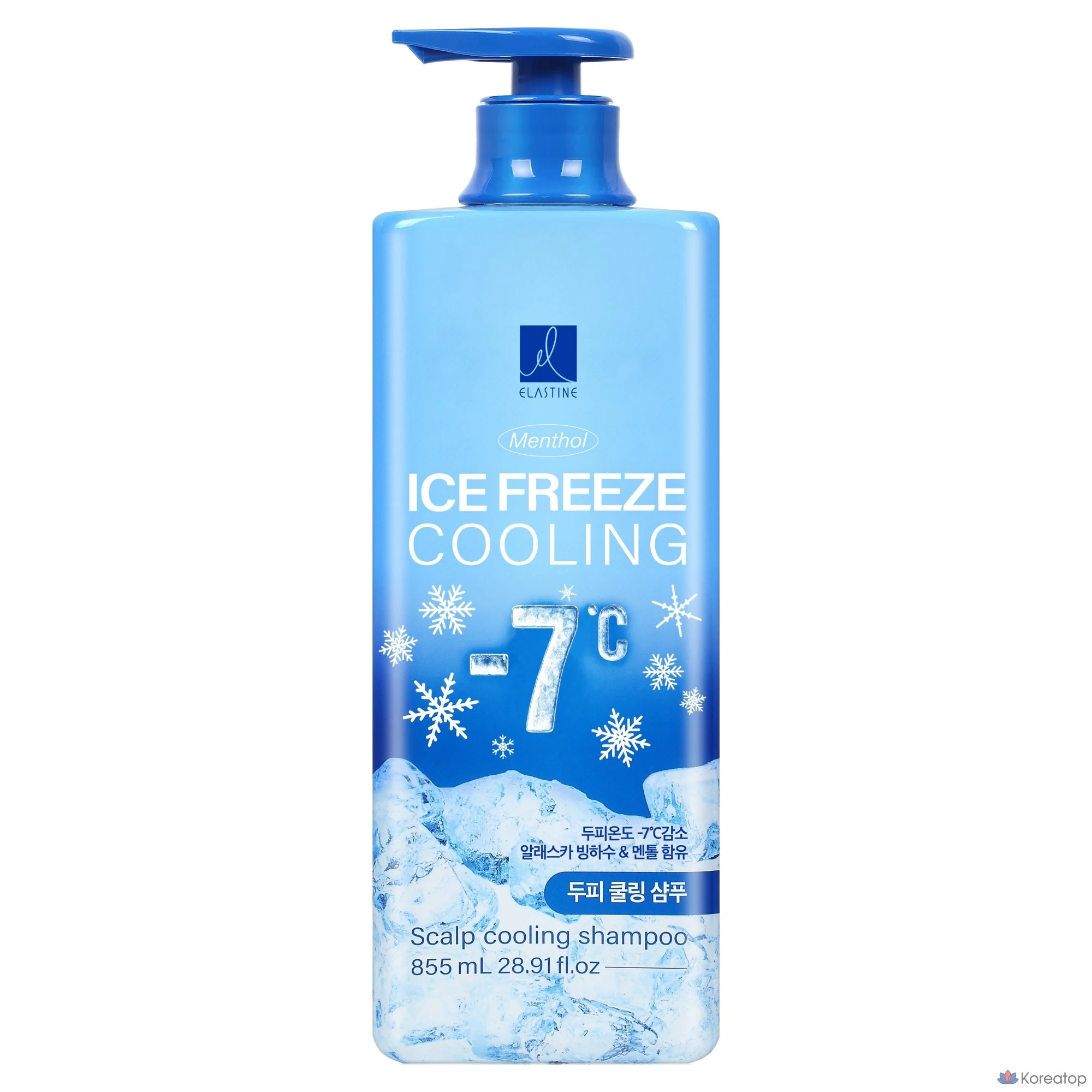Шампунь Elastine Ice Freeze Scalp Cooling Shampoo Menthol, 855 мл, 1 шт.