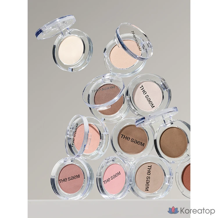Тени для век The Saem Saemmul Single Shadow, оттенок BR05 Mute Choco
