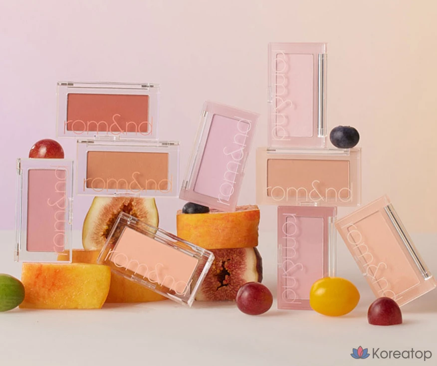 Румяна ROM&ND Better Than Cheek, оттенок 02 Peach Chip, 4 г, 1 шт., фото 6