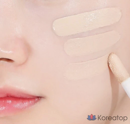 Консилер Luna Long Lasting Full Cover Big Concealer, оттенок 0.7 Ivory, 40 г, 1 шт., фото 6