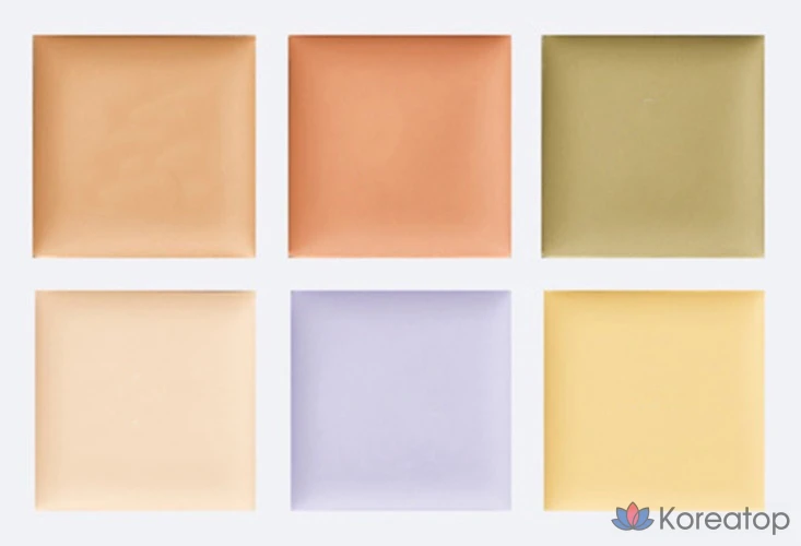 Консилер The Saem Cover Perfection Concealer Palette, оттенок 01 Cover & Correct, 6 г, 1 шт., фото 4