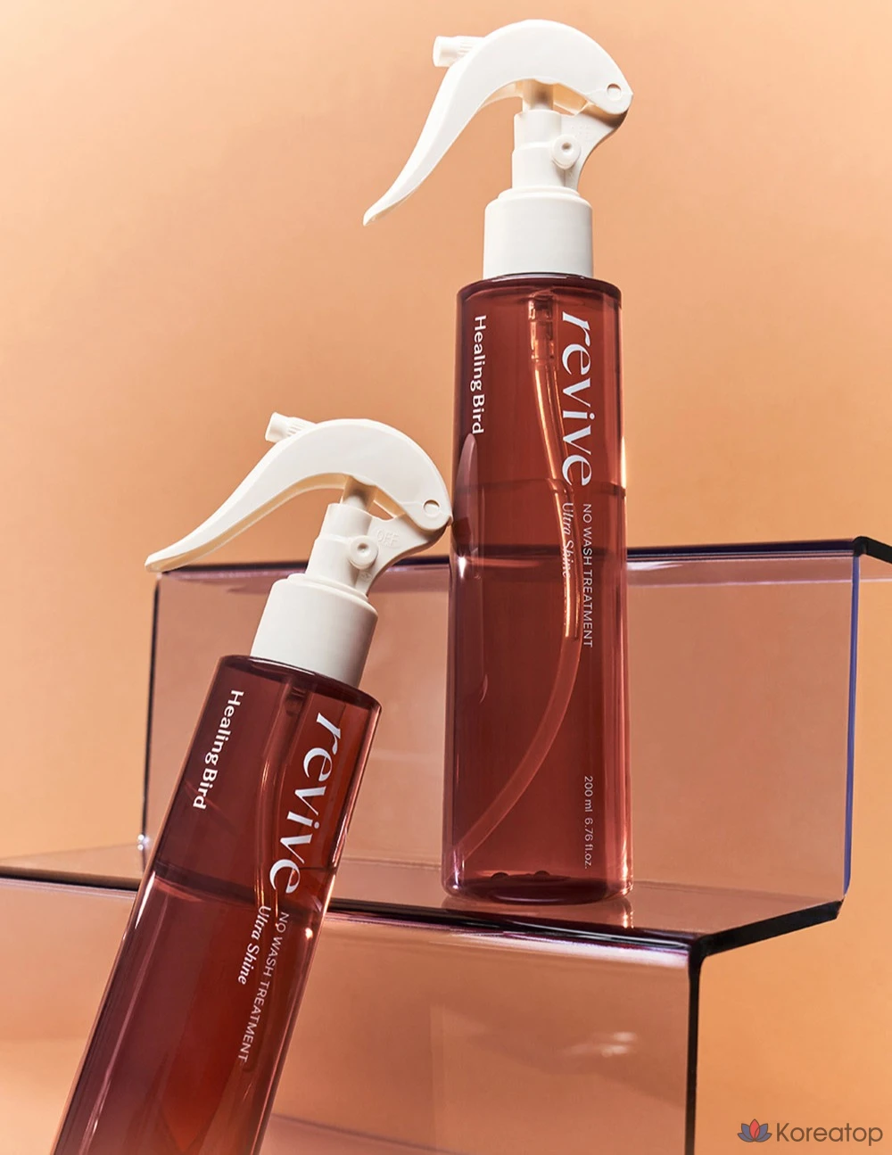 Набор для ухода Healing Bird Revive No-Wash Treatment Ultra Shine (200 мл + 32 мл), 2 шт., фото 6