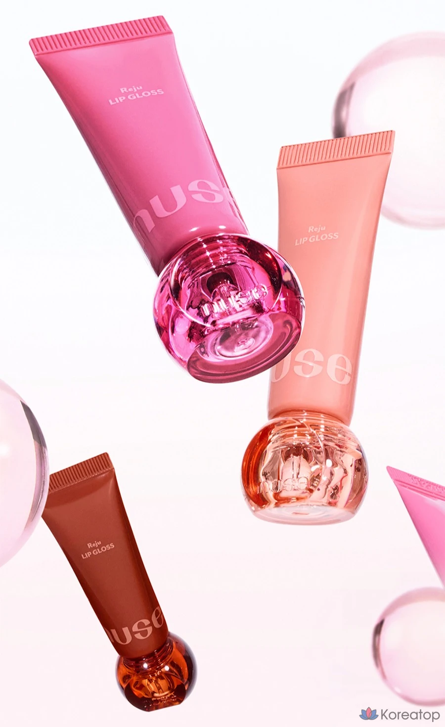Бальзам для губ nuse Reju Lip Gloss, оттенок 01 Oolong Peach, 1 шт., фото 5