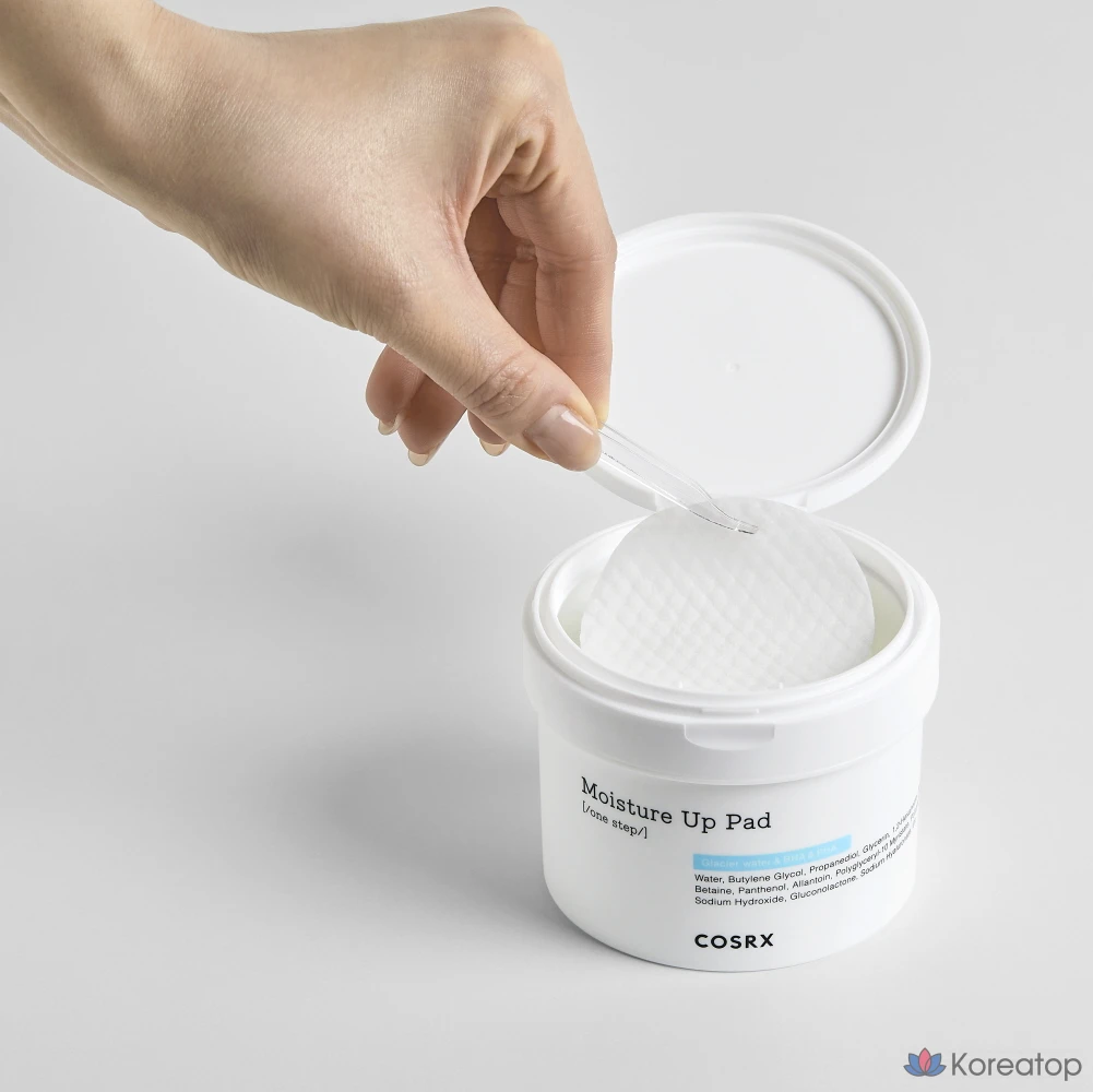 Пэды COSRX One Step Moisture Up Pad, 140 мл, 70 шт.