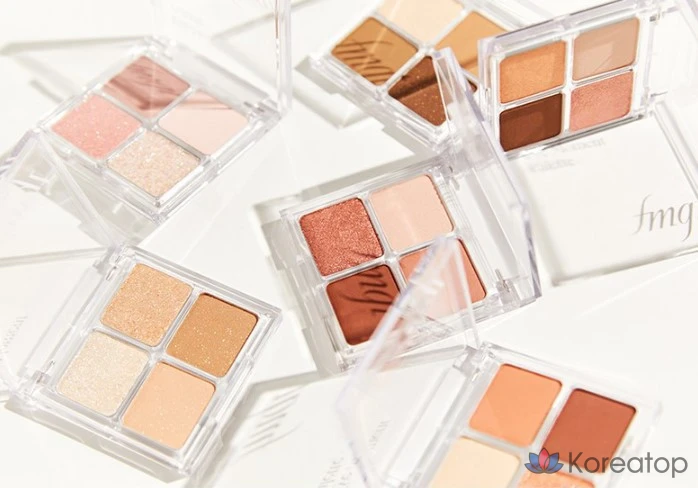 Тени для век FMGT Eye Moment Shadow Palette, оттенок 04 Natural Glow, 1 шт.