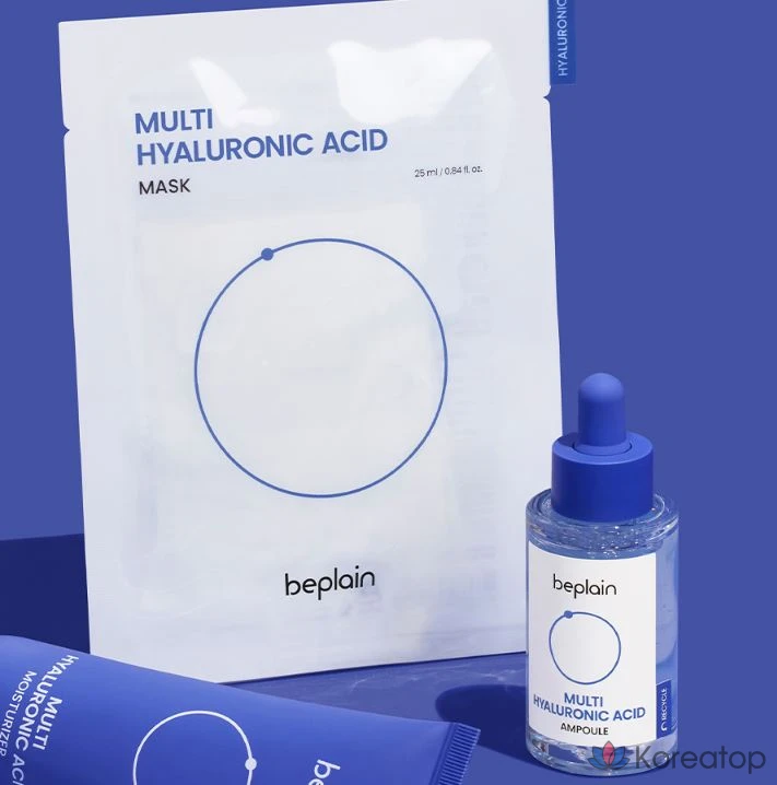 Ампульная сыворотка Beplain Multi Hyaluronic Acid Ampoule, 30 мл, 1 шт.