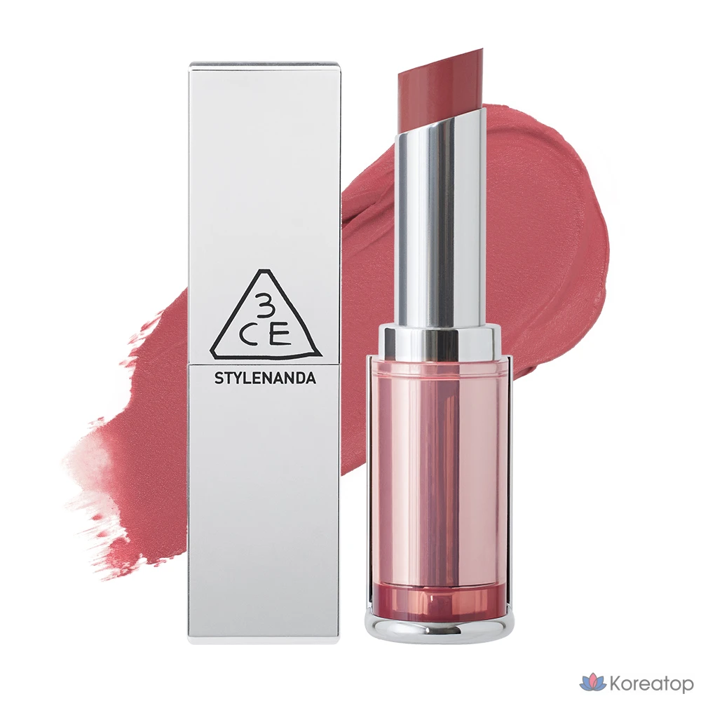 Матовая помада для губ 3CE Blur Matte Lipstick, оттенок Rosiness, 1 шт.