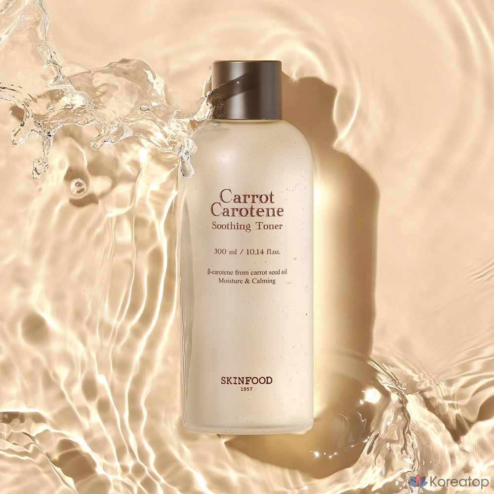 Тонер Skinfood Carrot Carotene Soothing Toner, 300 мл, 1 шт.