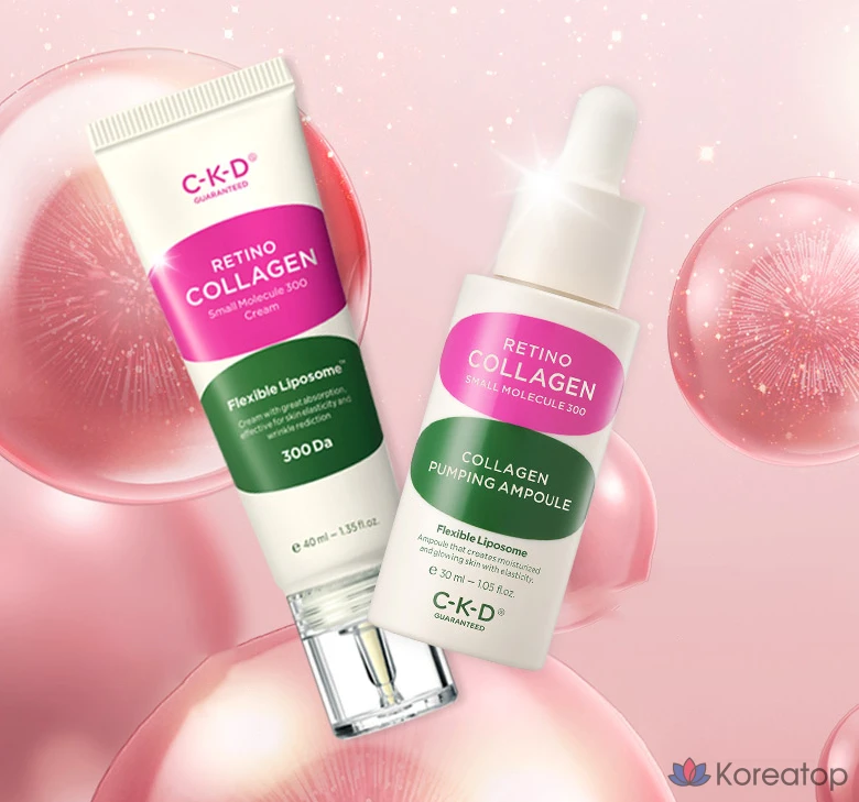 Ампульная сыворотка CKD Retinocollagen Low Molecular 300 Collagen Pumping Ampoule, 30 мл, 1 шт.