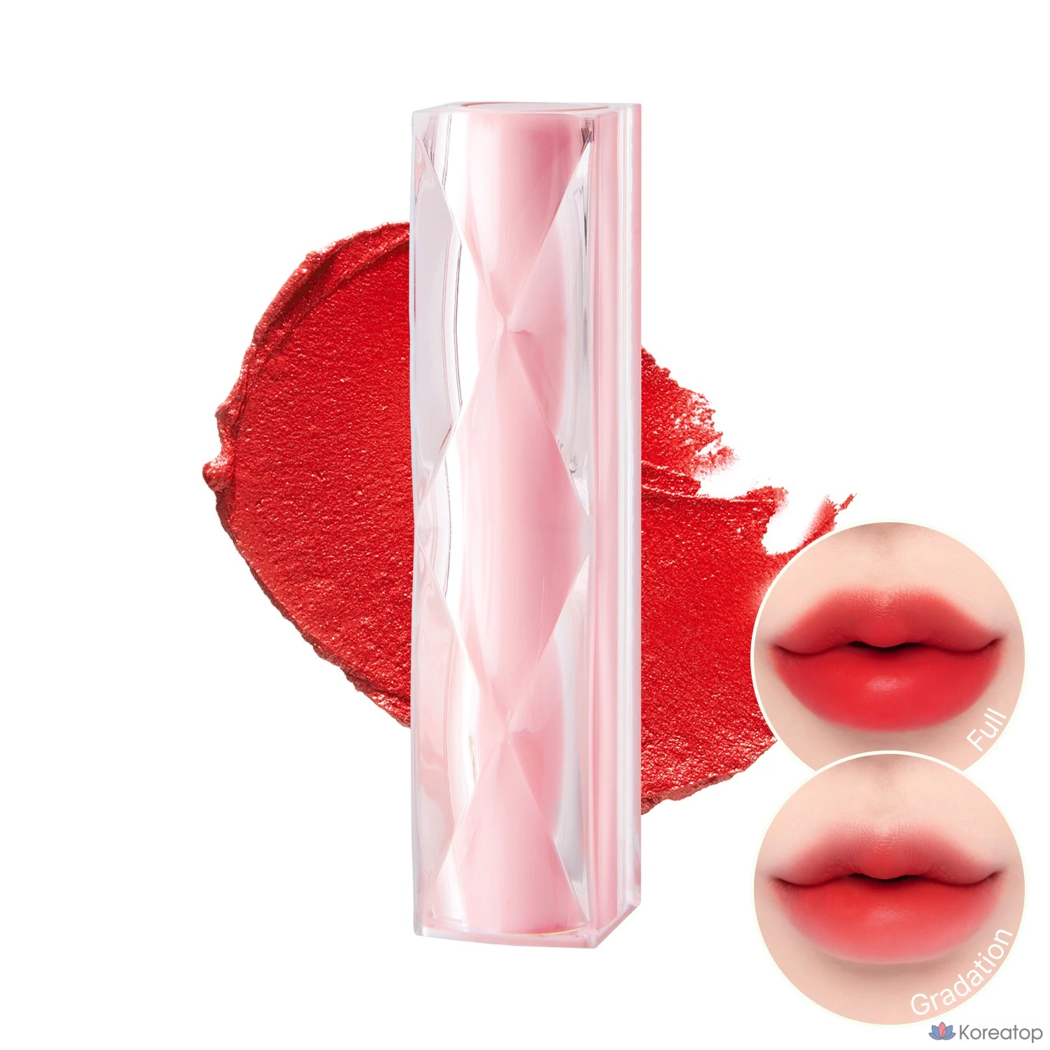 Крем-матовая помада YNM Cream Matte Lipstick, оттенок 04 Flame Red, 5.5 г, 1 шт.