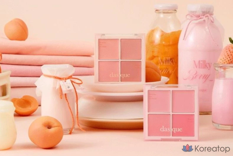 Румяна Dasique Blending Mood Cheek, оттенок 19 Milky Berry, 8 г, 1 шт., фото 9