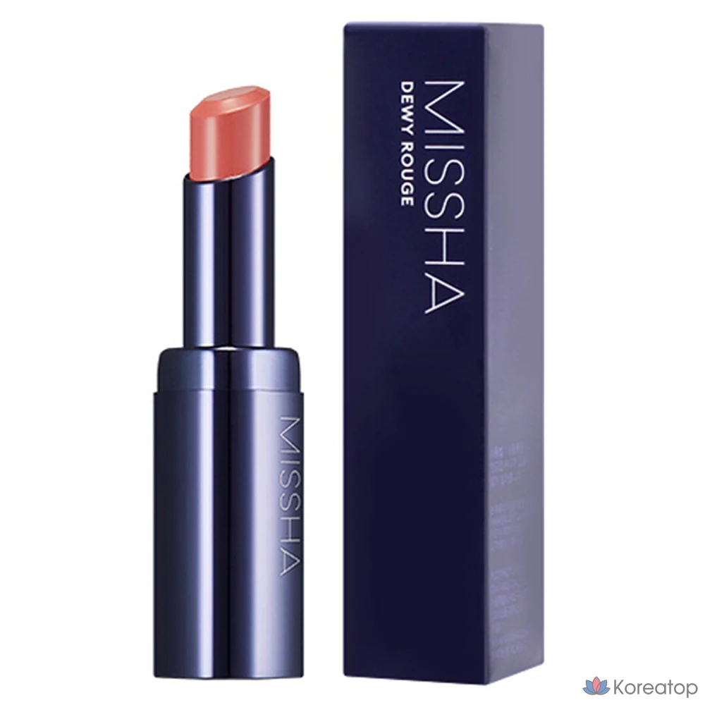 Губная помада Missha Dewy Rouge Lipstick, оттенок Chiffon Dress, 1 шт.