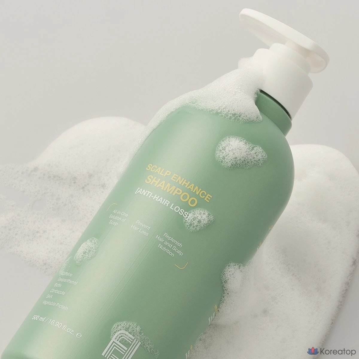 Шампунь Floland Scalp Enhance для ослабления симптомов выпадения волос, 500 мл, 1 шт.