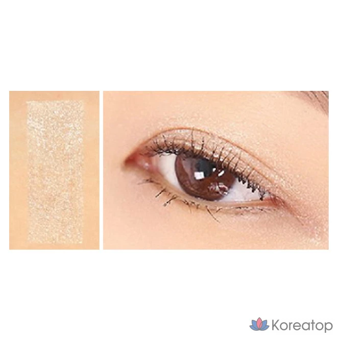 Гелевый лайнер для глаз Lilybyred Stareyes 9to9 Gel Eyeliner, оттенок 10 Shine Gold, 0.5 г, 1 шт., фото 2
