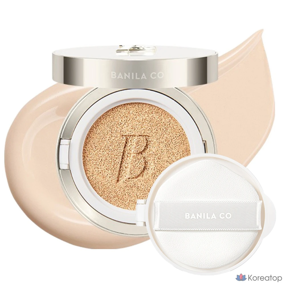Кушон BANILA CO Cover Lasting Ultimate White Cushion, оттенок 20 Cream, 14 г + Refill, 1 шт.