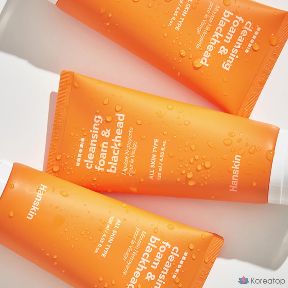 Очищающая пенка HANSKIN Blackhead Cleansing Foam, 120 мл, 1 шт.