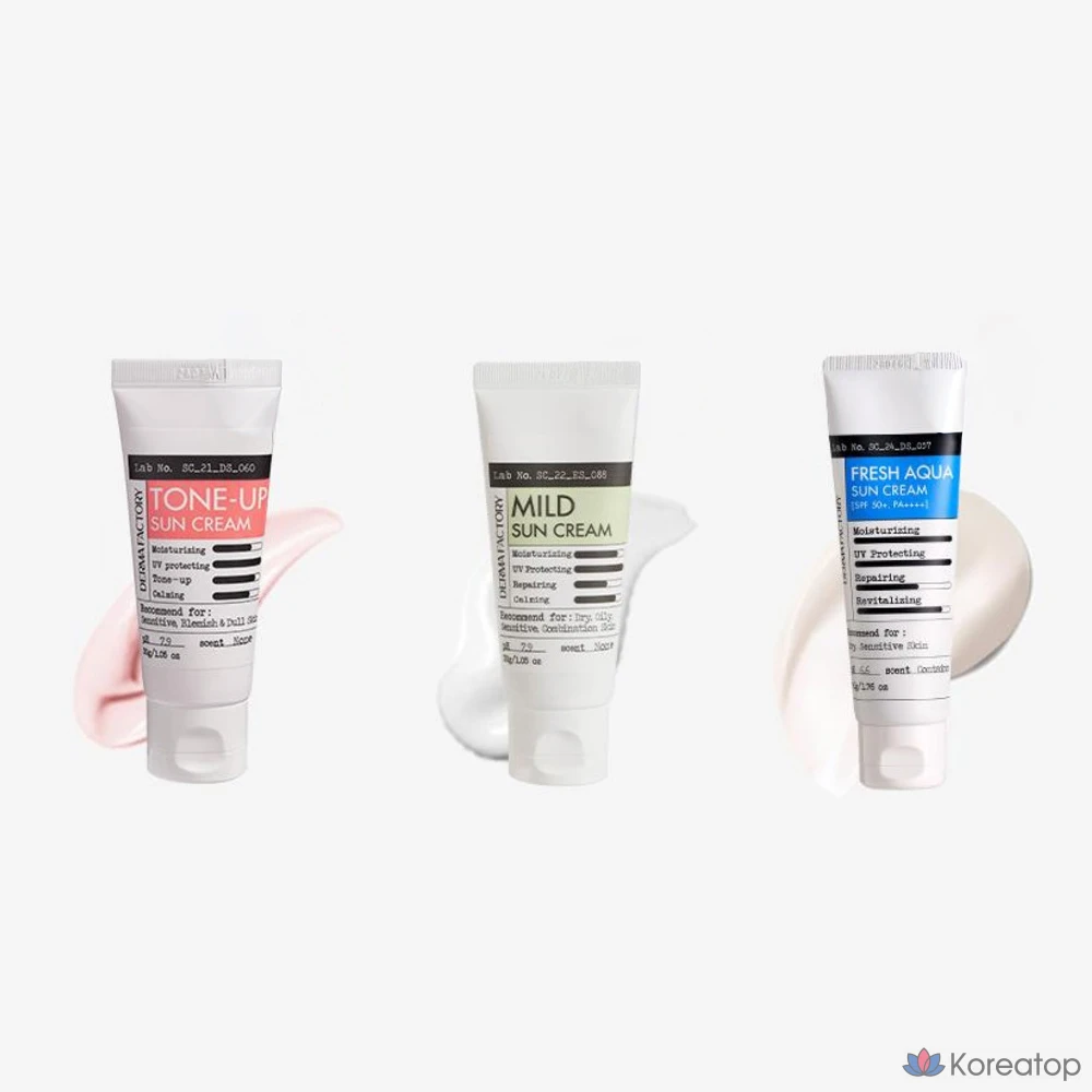 Солнцезащитный крем Derma Factory Fresh Moisture Sun Cream SPF50+ PA++++, 50 г, 1 шт.