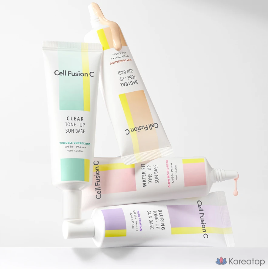 Солнцезащитный крем CELL FUSION C Neutral Tone-Up Sun Base SPF50+ PA++++, 40 мл, 1 шт.