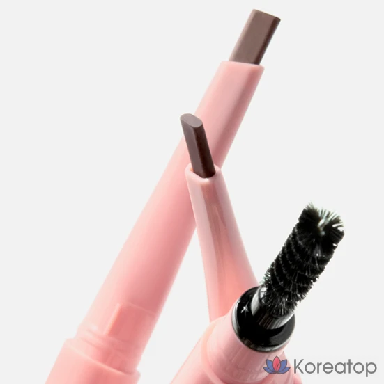 Карандаш для бровей Bouquet garni Auto Pencil Slim Eyebrow, оттенок Natural Brown, 0.2 г, 1 шт., фото 5
