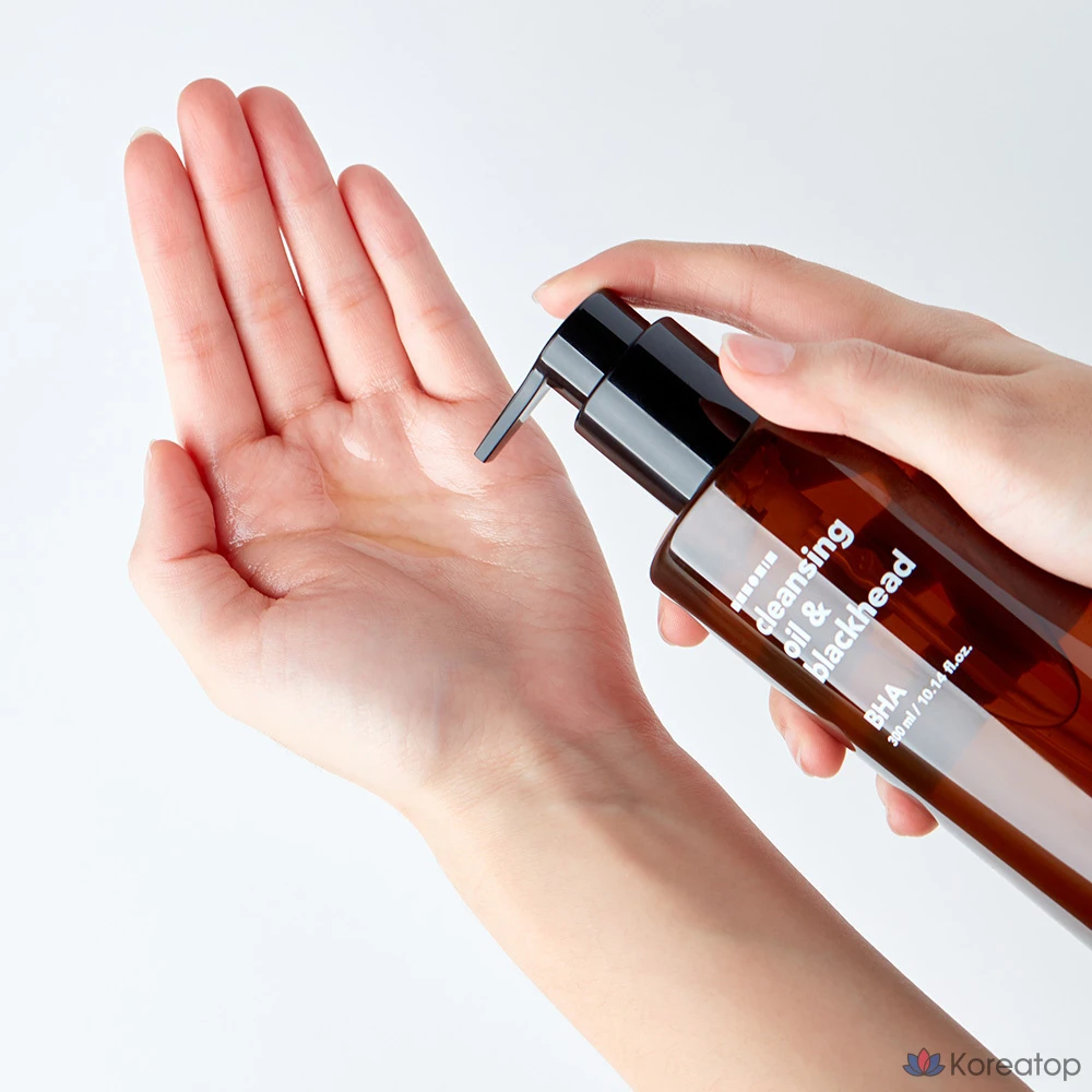 Гидрофильное масло HANSKIN Cleansing Oil &amp; Blackhead BHA, 300 мл, 1 шт.