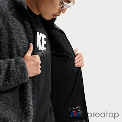 Куртка на молнии мужская Nike Tech Loose Boucle Full-Zip Jacket, фото 6