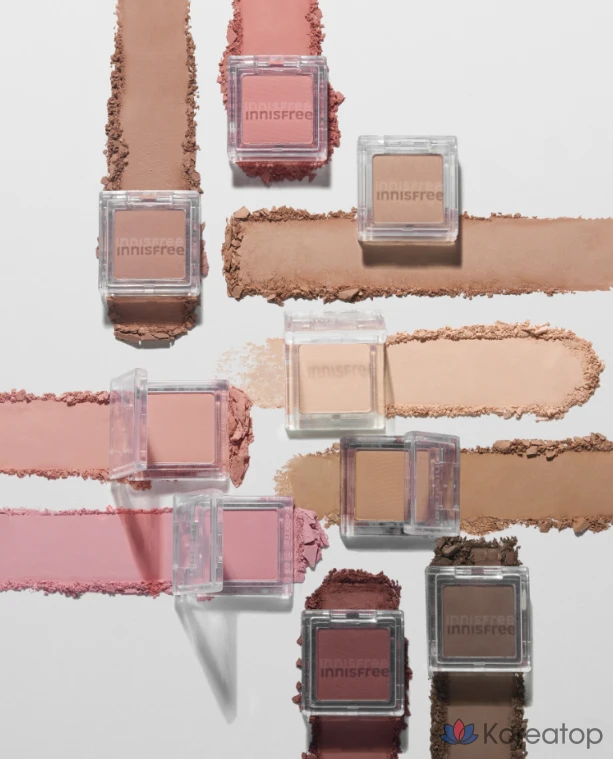 Тени для век Innisfree My Palette My Eyeshadow Matte, оттенок 9 Fluffy Cashmere, 1 шт., фото 5