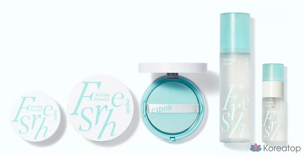 Пудра для лица Espoir Fresh Setting Powder, оттенок White, 9 г, 1 шт.