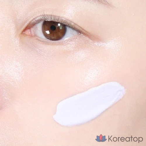 База под макияж The Face Shop Air Cotton Makeup Base, оттенок Lavender, 35 г, 1 шт.