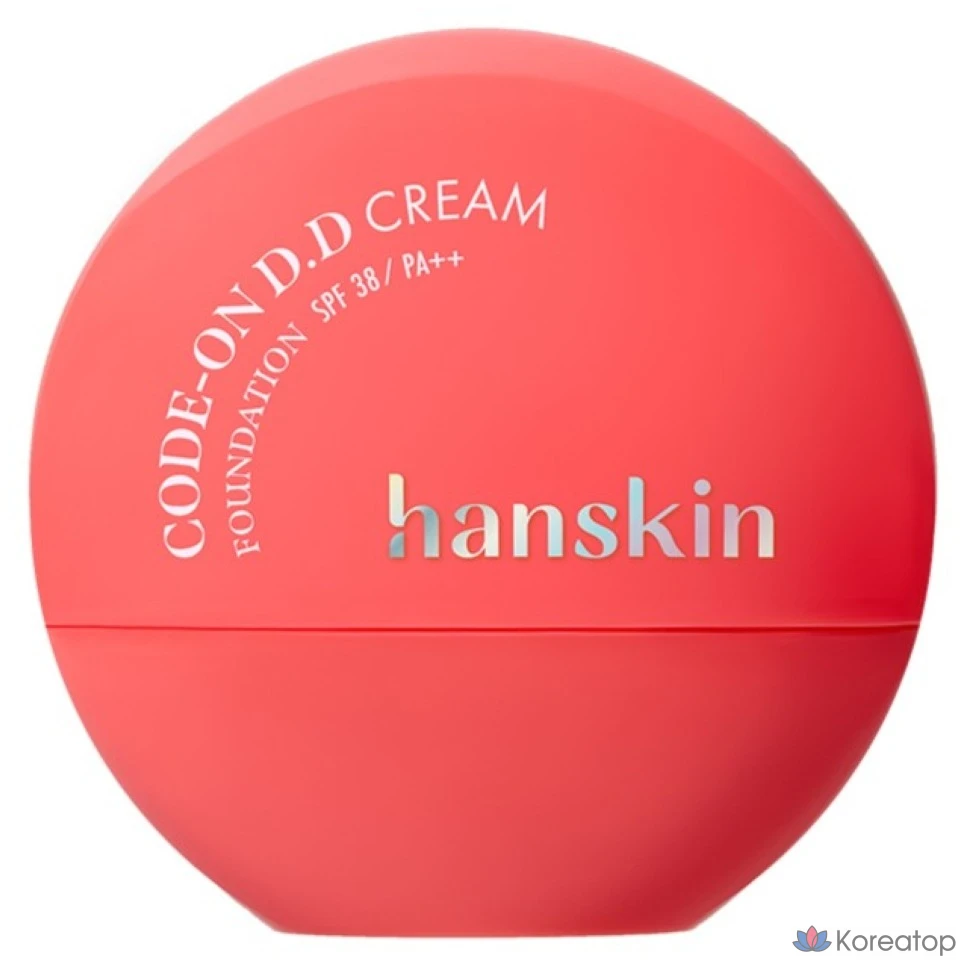 Крем-тональная основа HANSKIN Code On DD Cream Foundation, оттенок 12C Fair, 35 мл, 1 шт.