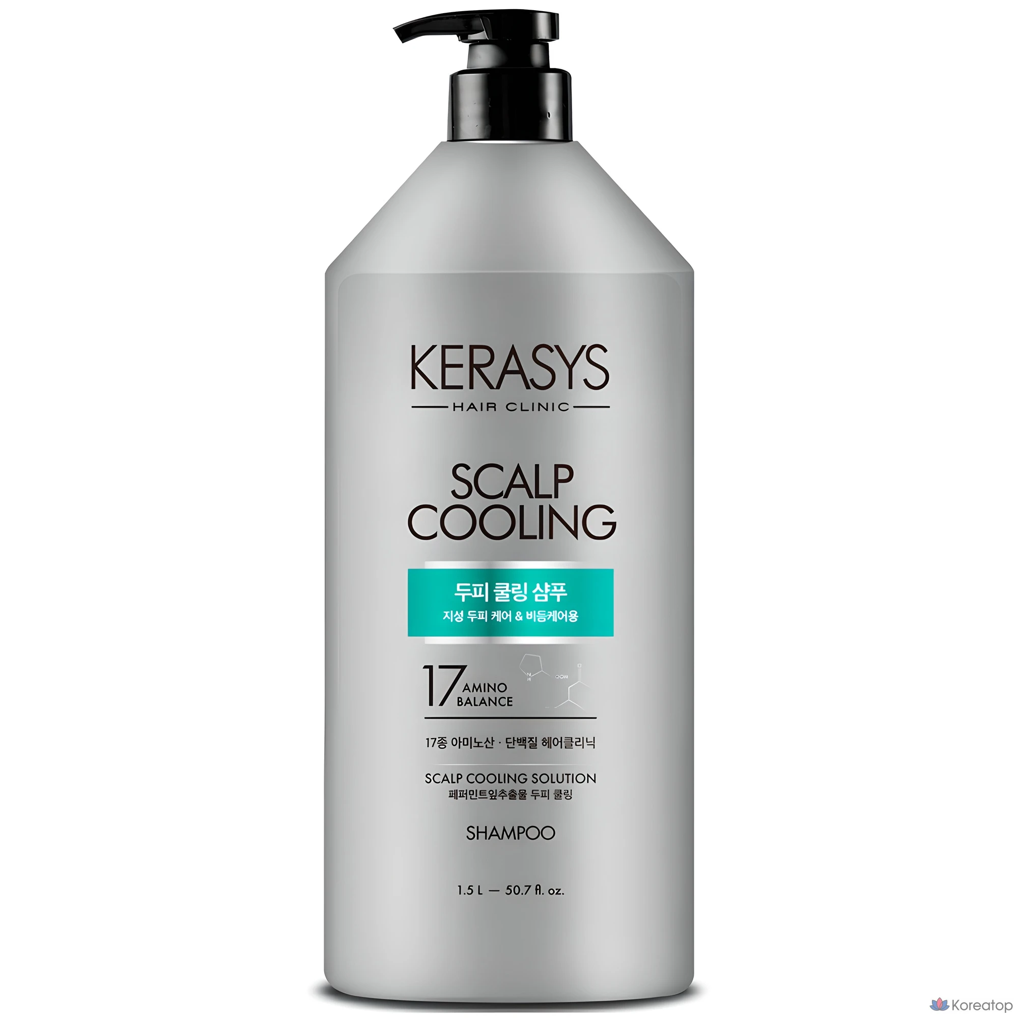 Шампунь KeraSys Scalp Cooling Protein, 1.5 л, 1 шт.