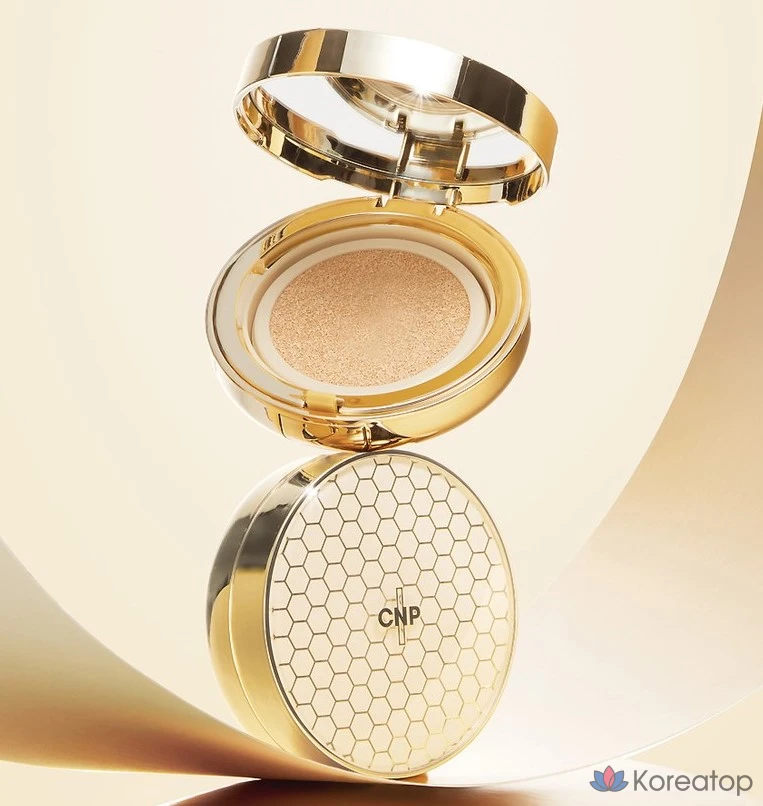 Кушон CNP Laboratory Propolis Ampoule In Matte Cushion, оттенок 23 Natural Beige, 15 г + 15 г, 1 шт.