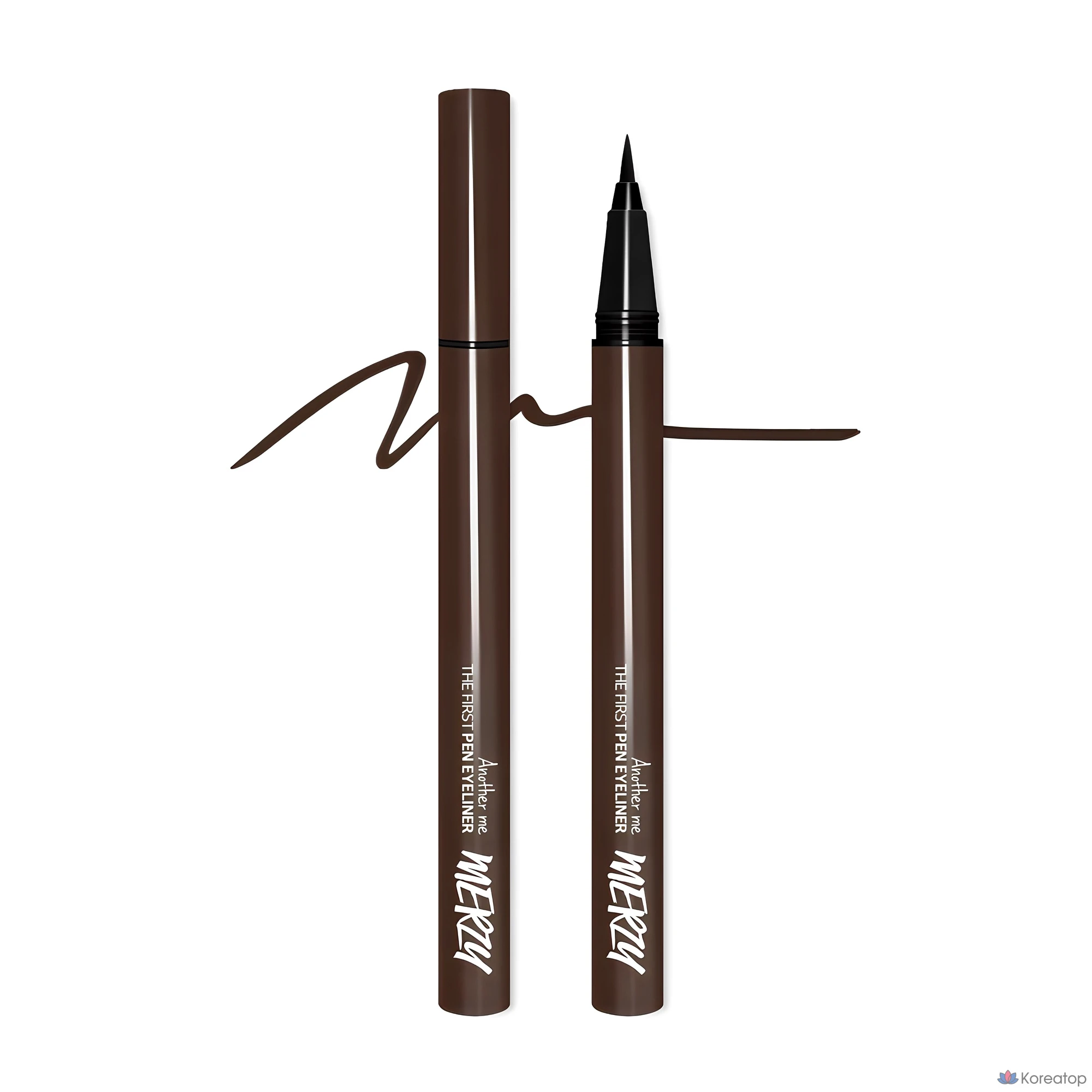 Подводка для глаз MERZY The First Pen Eyeliner, оттенок Brownie, 0.5 г, 1 шт.