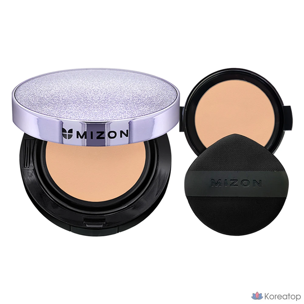 Кушон Mizon Collagen Essence Mesh Cushion, оттенок 25, 15 г + 15 г, 1 шт.