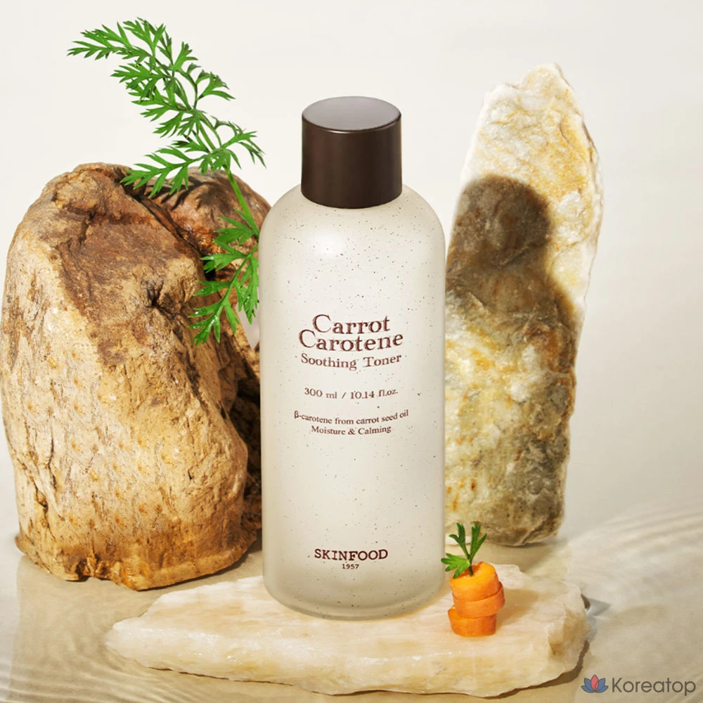 Тонер Skinfood Carrot Carotene Soothing Toner, 300 мл, 1 шт.